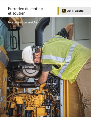 Brochure sur l'entretien et la maintenance du moteur