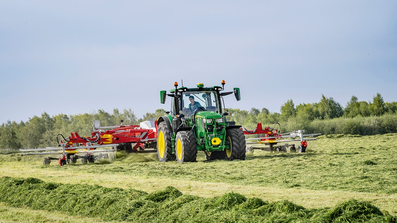 John Deere 6R : des tracteurs compacts puissants et intelligents