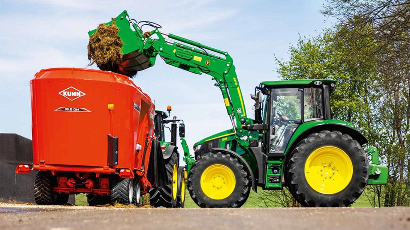 Tracteurs 6M à châssis court