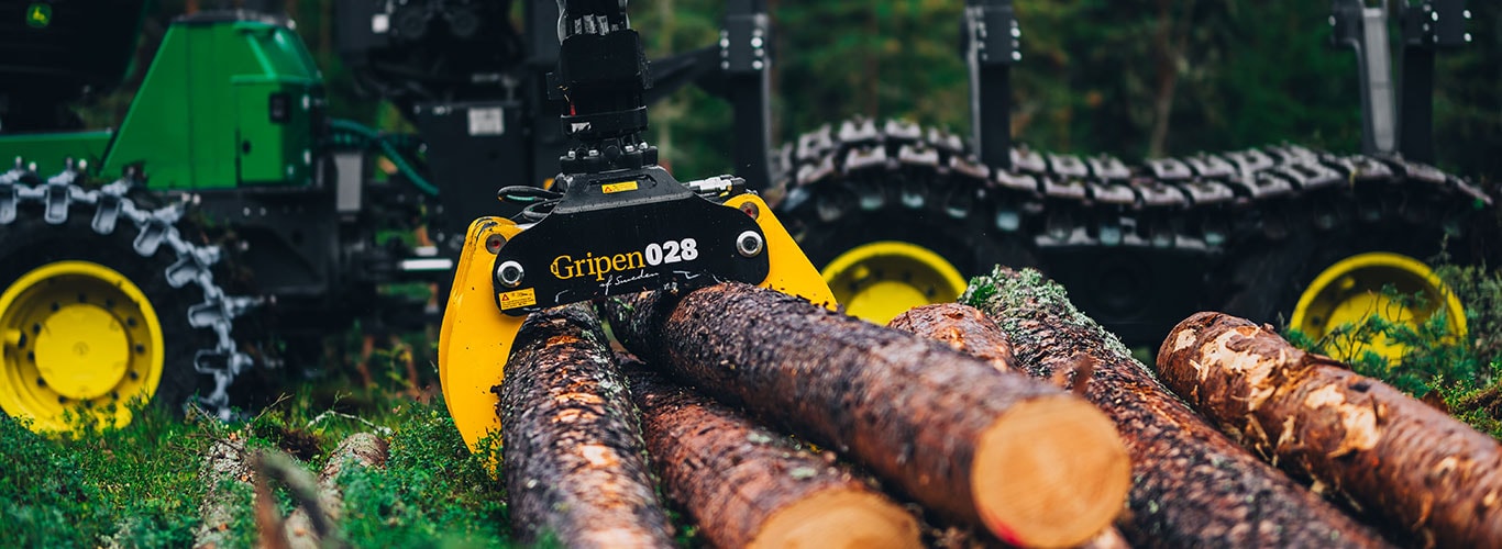 John Deere HSP Gripen grapple