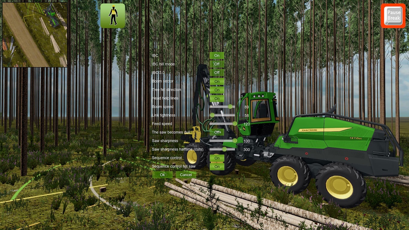 TimberSkills simulateur