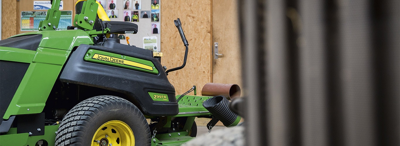 Matériel professionnel espaces verts, centre de machines, Z997R, tondeuse à rayon de braquage zéro