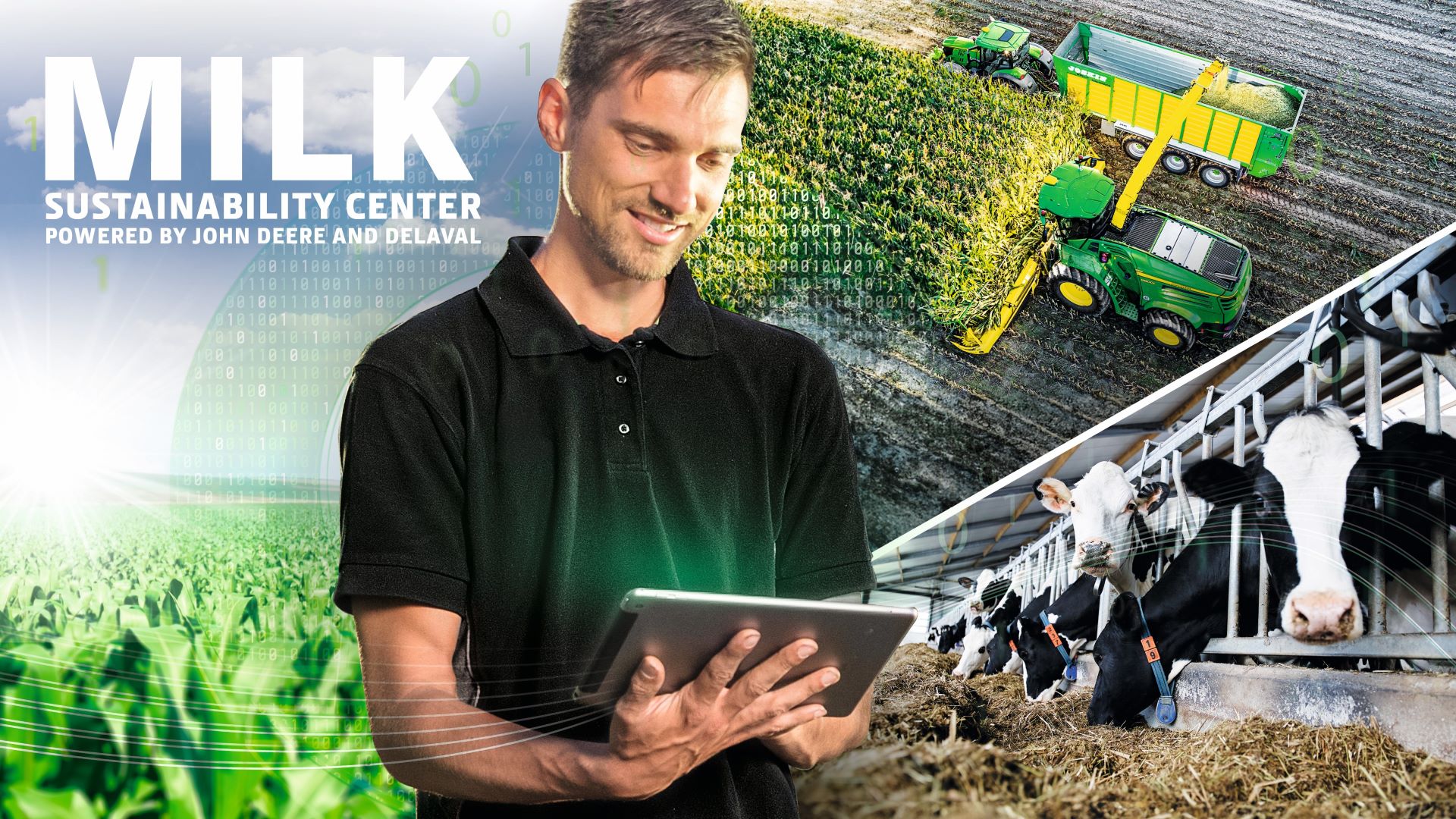 John Deere et DeLaval inaugurent le révolutionnaire Milk Sustainability Center