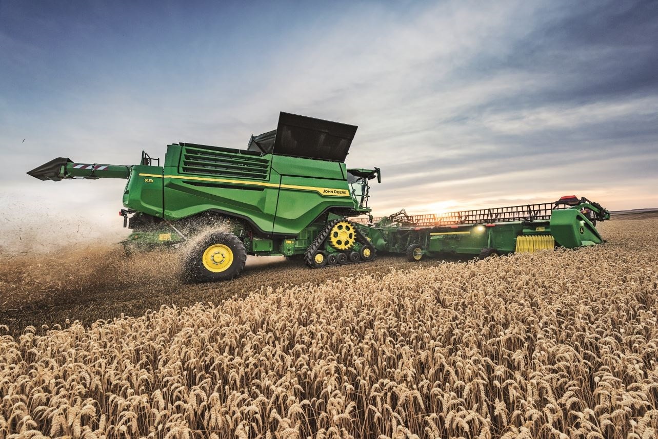 John Deere reconnu pour ses innovations en matière de solutions de récolte