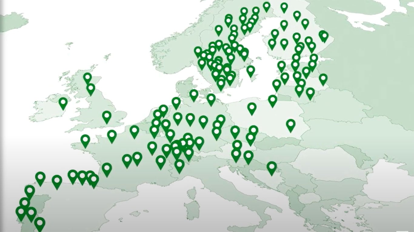 Service Network Map