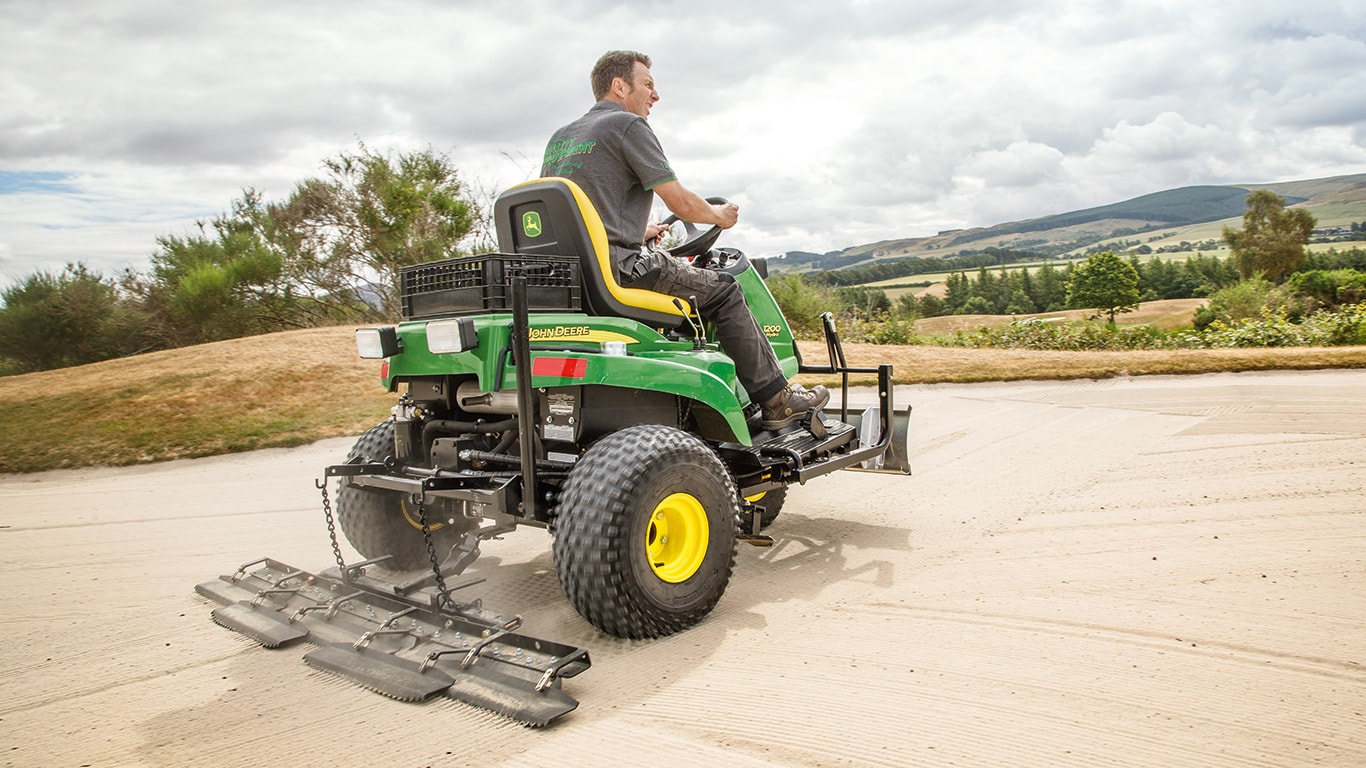 Râteaux à bunker et parcours pour terrains de golf et de sport 1200 Hydro, clients particuliers