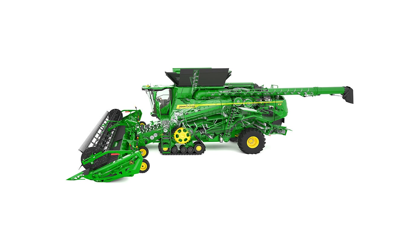 X91100 Série X Moissoneuses Batteuses John Deere Fr