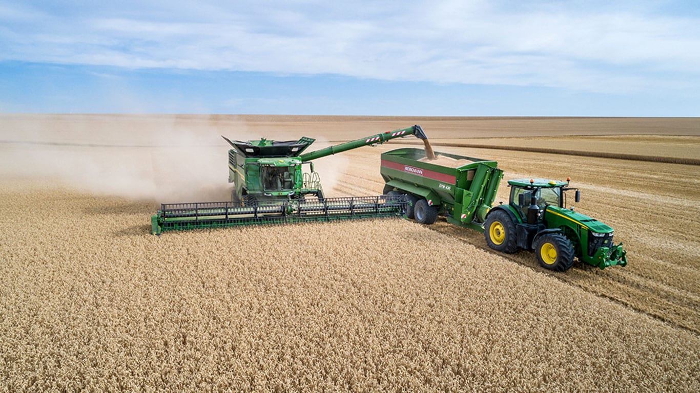 Série X | Moissonneuses-batteuses | John Deere FR