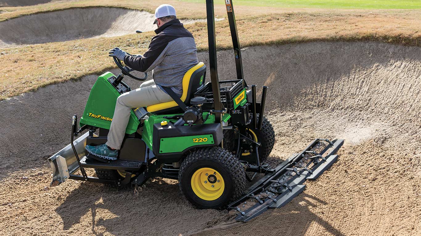 Râteaux à bunker, Terrain, Scarificateurs et cultivateurs, Parcours de golf, Terrains de golf et de sport