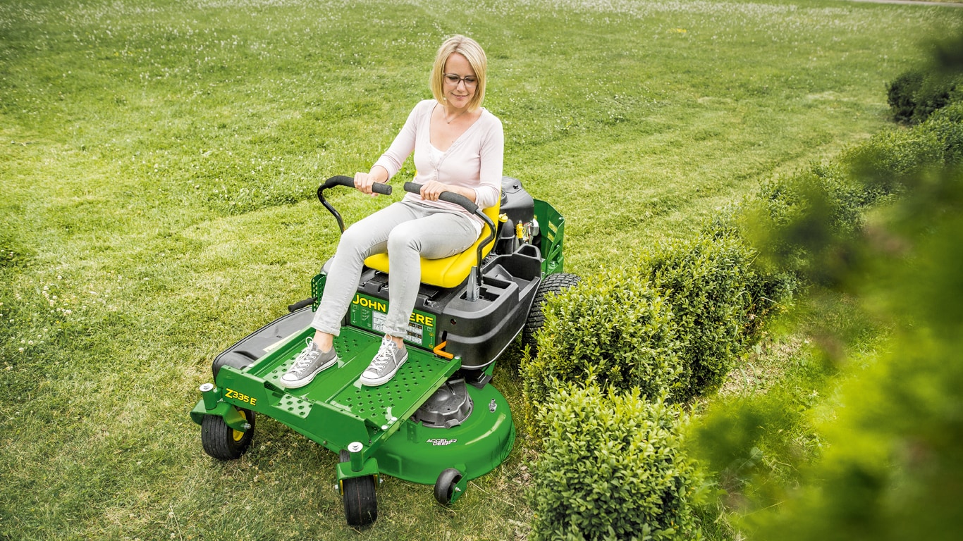 John deere z 335 e on sale