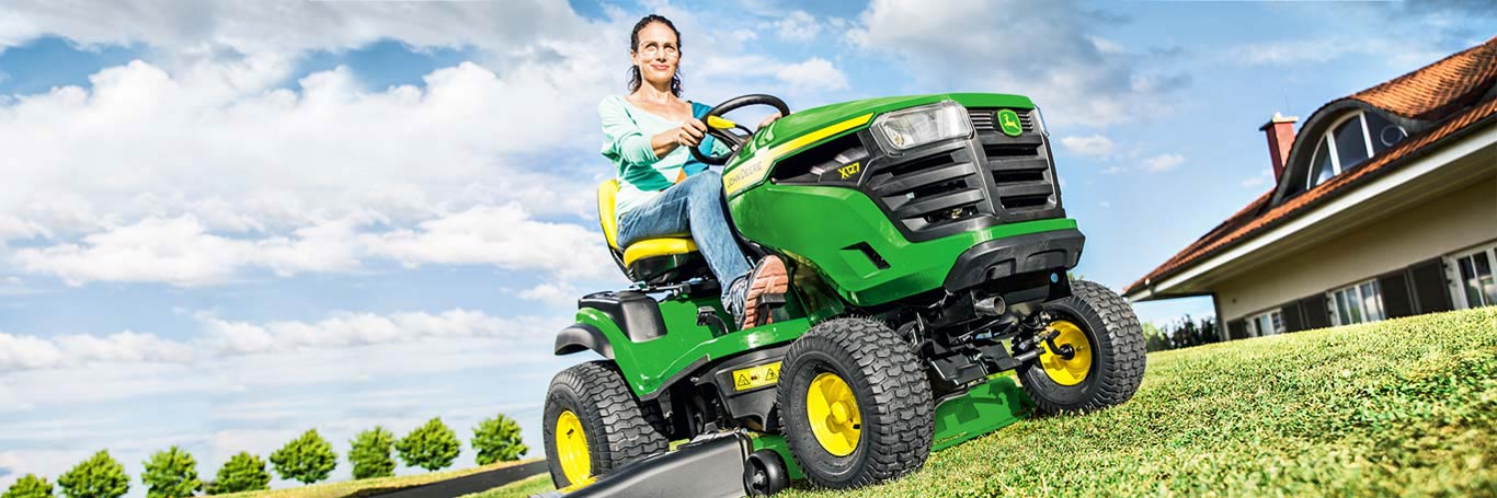 Série X100 Tondeuses Autoportées Et Tracteurs De Jardin John Deere Fr