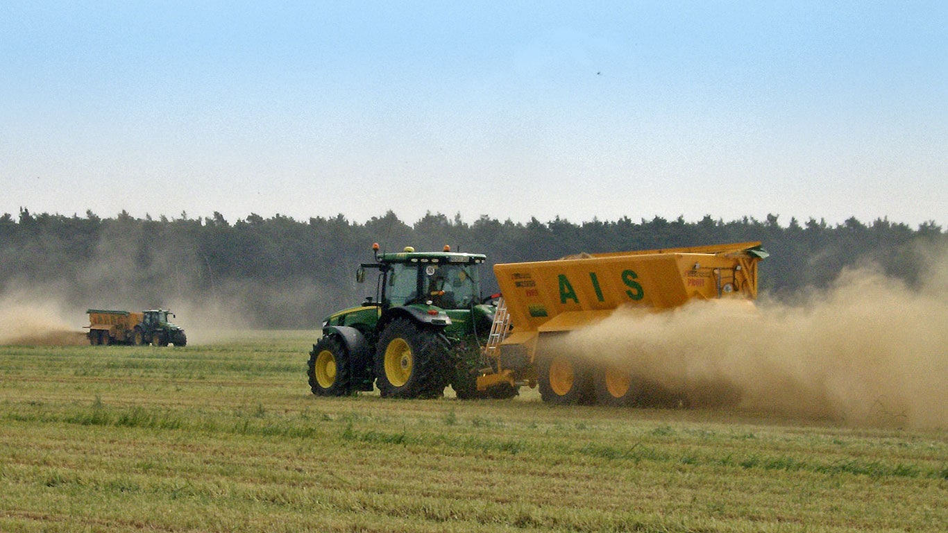 Dans l’idéal, l’engrais doit être efficace à 100 %