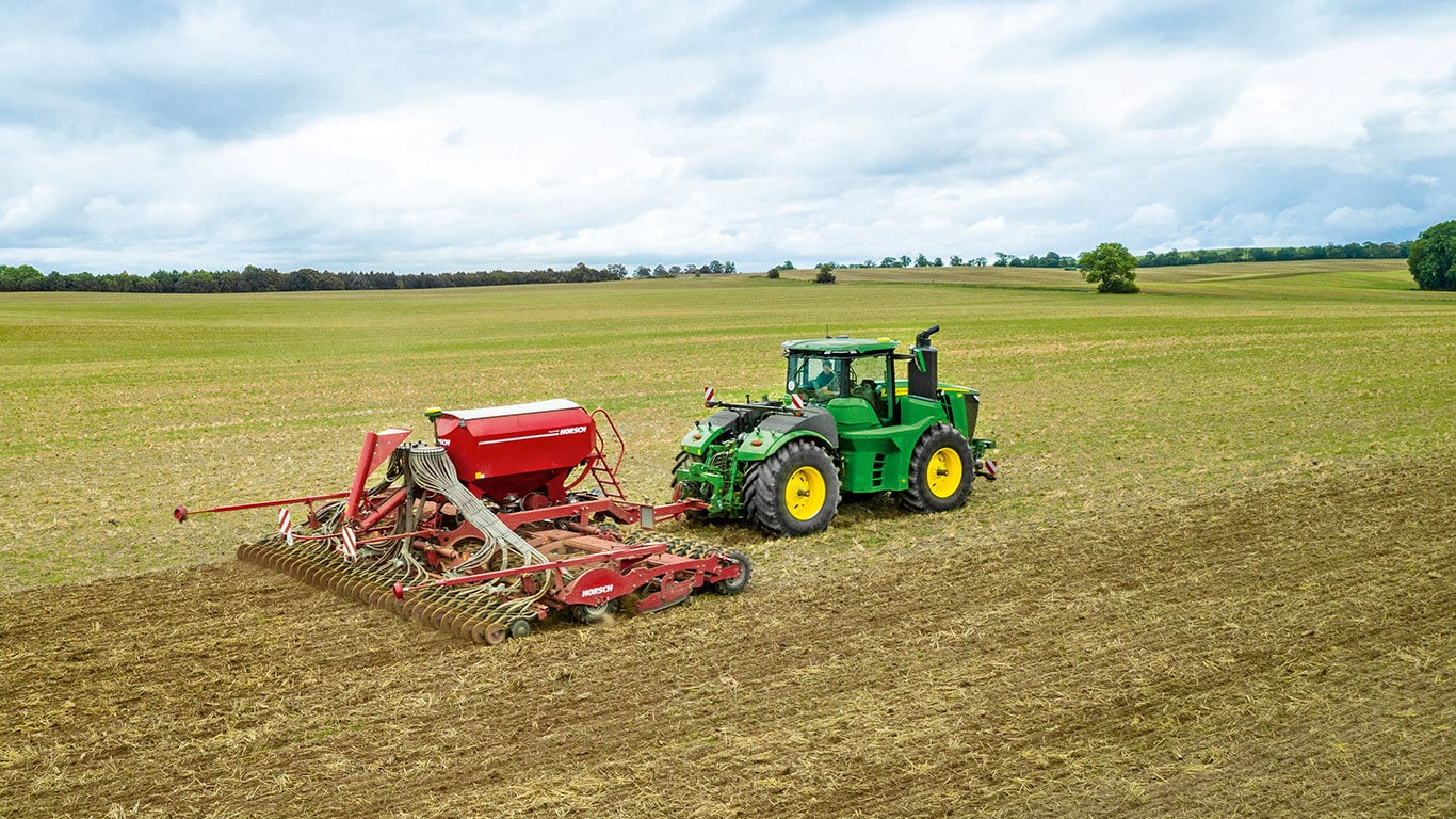 Mise à jour de la gamme de tracteurs John Deere 9R - Le Bulletin des  agriculteurs