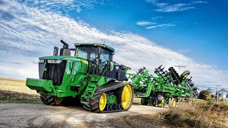 Tracteur série 9 l John Deere