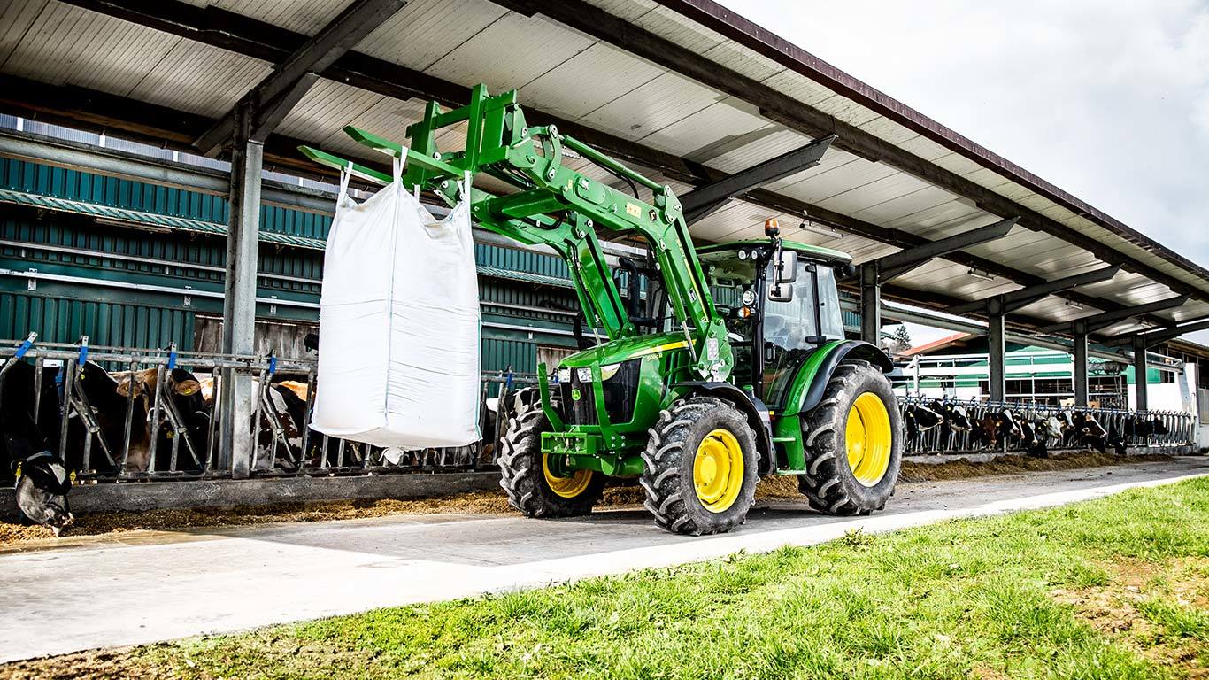 Petit tracteur de la série 5M.