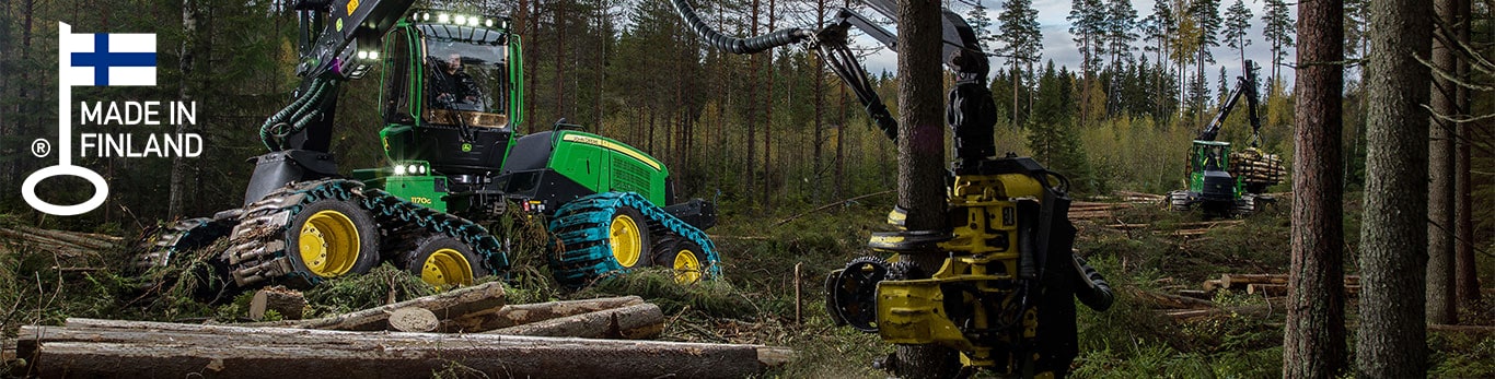 Abatteuse John Deere 