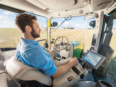 Les sièges John Deere offrent un confort maximal